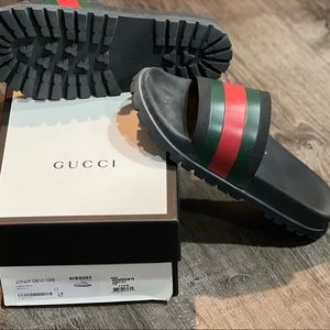 Mens Gucci slides size 11